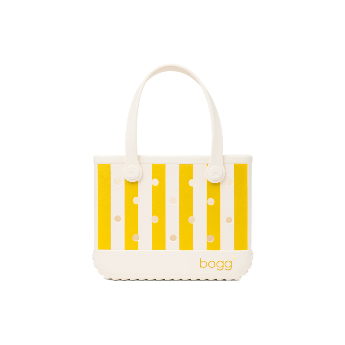 Bitty Bogg Bag Limoncello Yellow Stripe Boat Trip Waterproof Tote Oversized Lightweight with Easy Clean Surface for Tropical Vacations Travel Organizer Vacation Essentials for Women