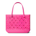 Original Bogg Bag Purrr fectly Pink Leopard Summer Holiday Storage Tote Stylish Waterproof Easy Maintenance Surface for Pool Activities