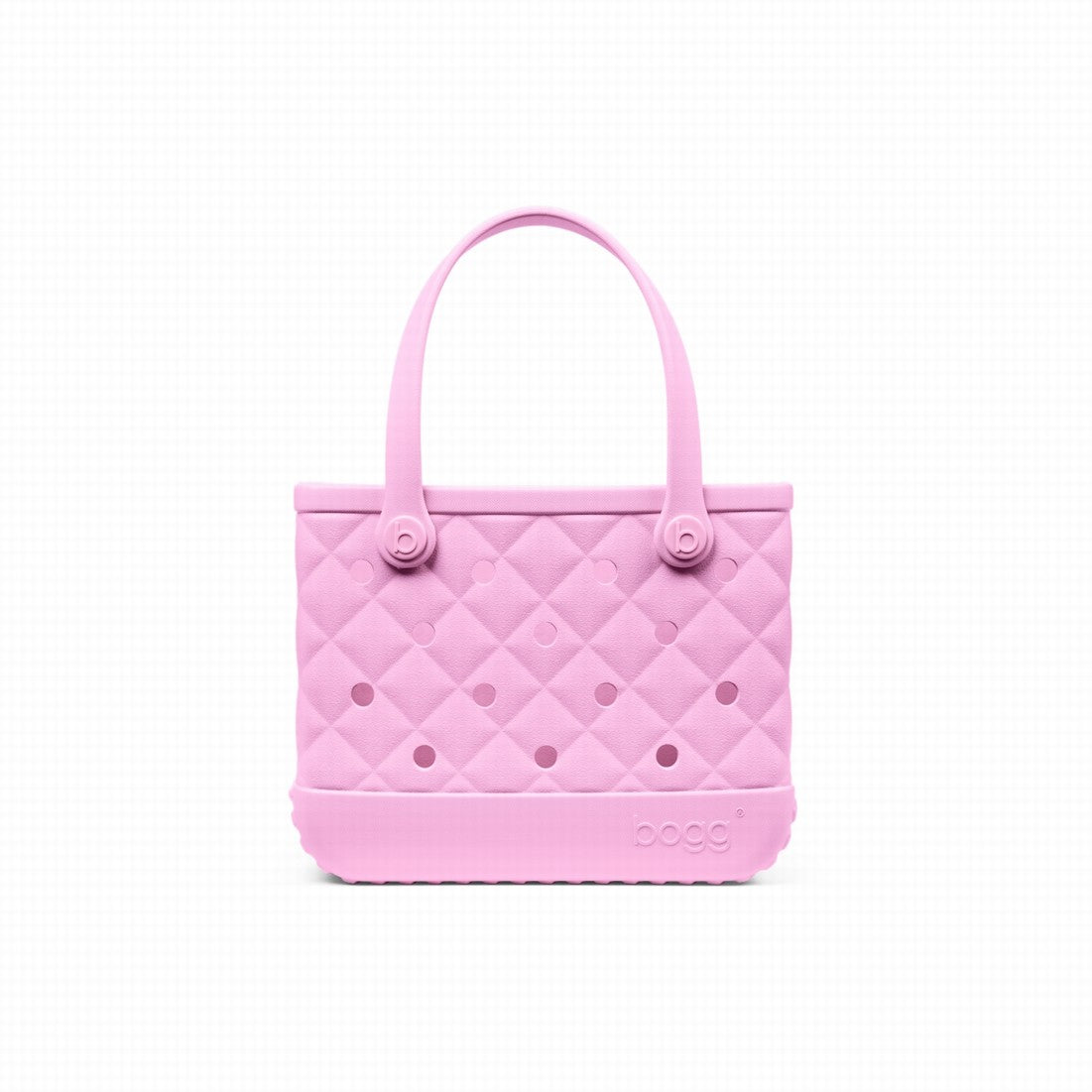 Bitty Bogg Bag Quilted Pink Taffy Large Capacity Beach Carryall Large Capacity Oversized with Waterproof Phone Pouch for Pool Days Travel Organizer Vacation Essentials for Women
