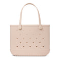 Original Bogg Bag Freshly Pressed Linen Tropical Resort Beach Bag Heavy Duty Easy Clean Open Top Access Access for Women