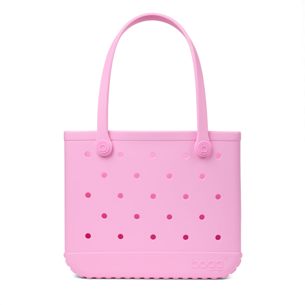 Baby Bogg Bag Pink Taffy Resort Vacation Beach Tote Tip Resistant Waterproof with Makeup Bag for Family Beach Days Travel Organizer Vacation Essentials for Women