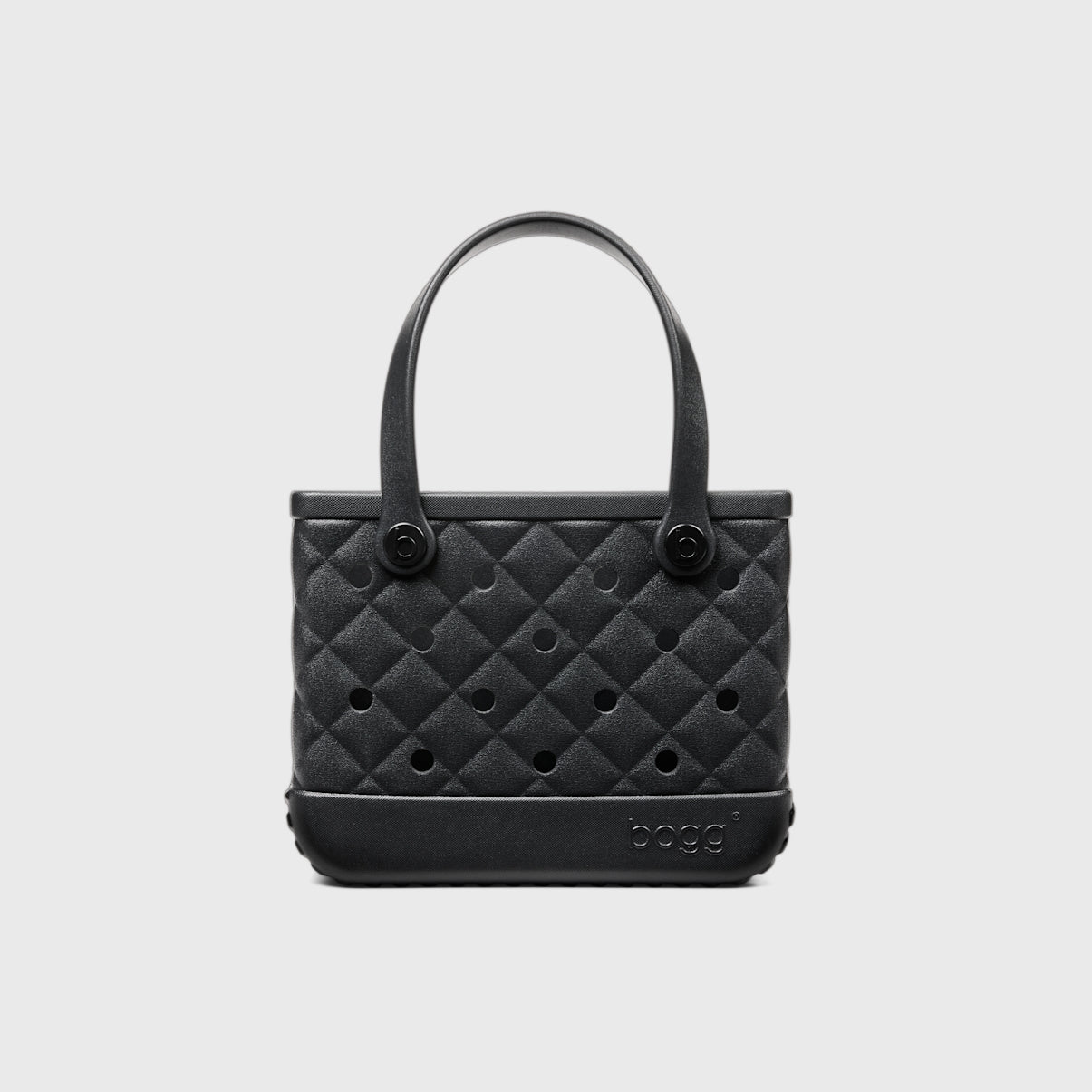 Bitty Bogg Bag Quilted LBD Black Weekend Escape Carryall Heavy Duty Oversized Bonus Cosmetic Bag Included for Pool Activities