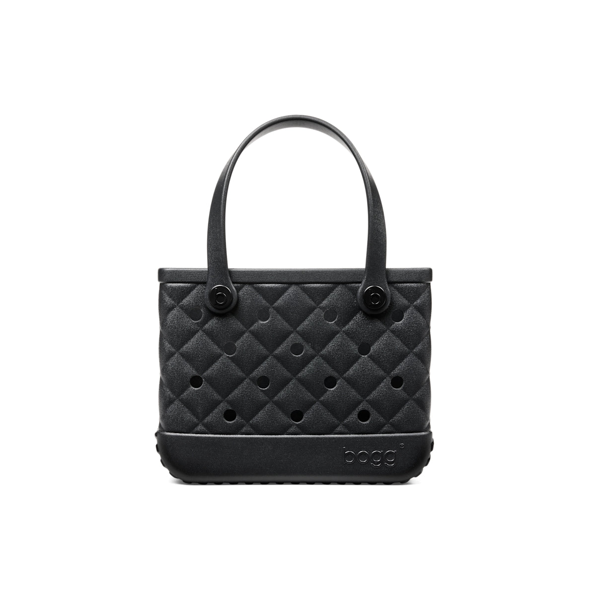 Bitty Bogg Bag Quilted LBD Black Ocean Day Storage Tote Modern Oversized Waterproof Phone Pouch Included for Resort Vacations