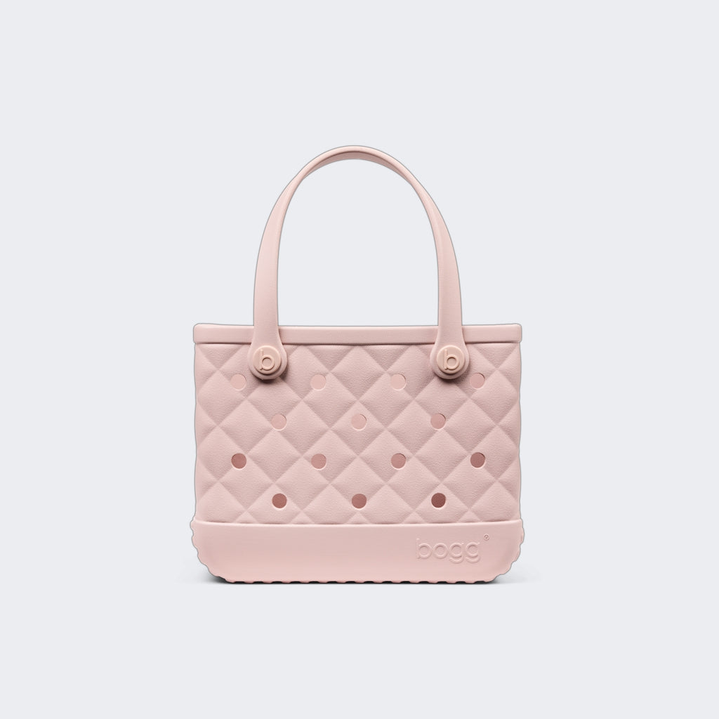 Bitty Bogg Bag Quilted Rose Petal Boat Trip Waterproof Tote Oversized Lightweight with Easy Clean Surface for Tropical Vacations Travel Organizer Vacation Essentials for Women