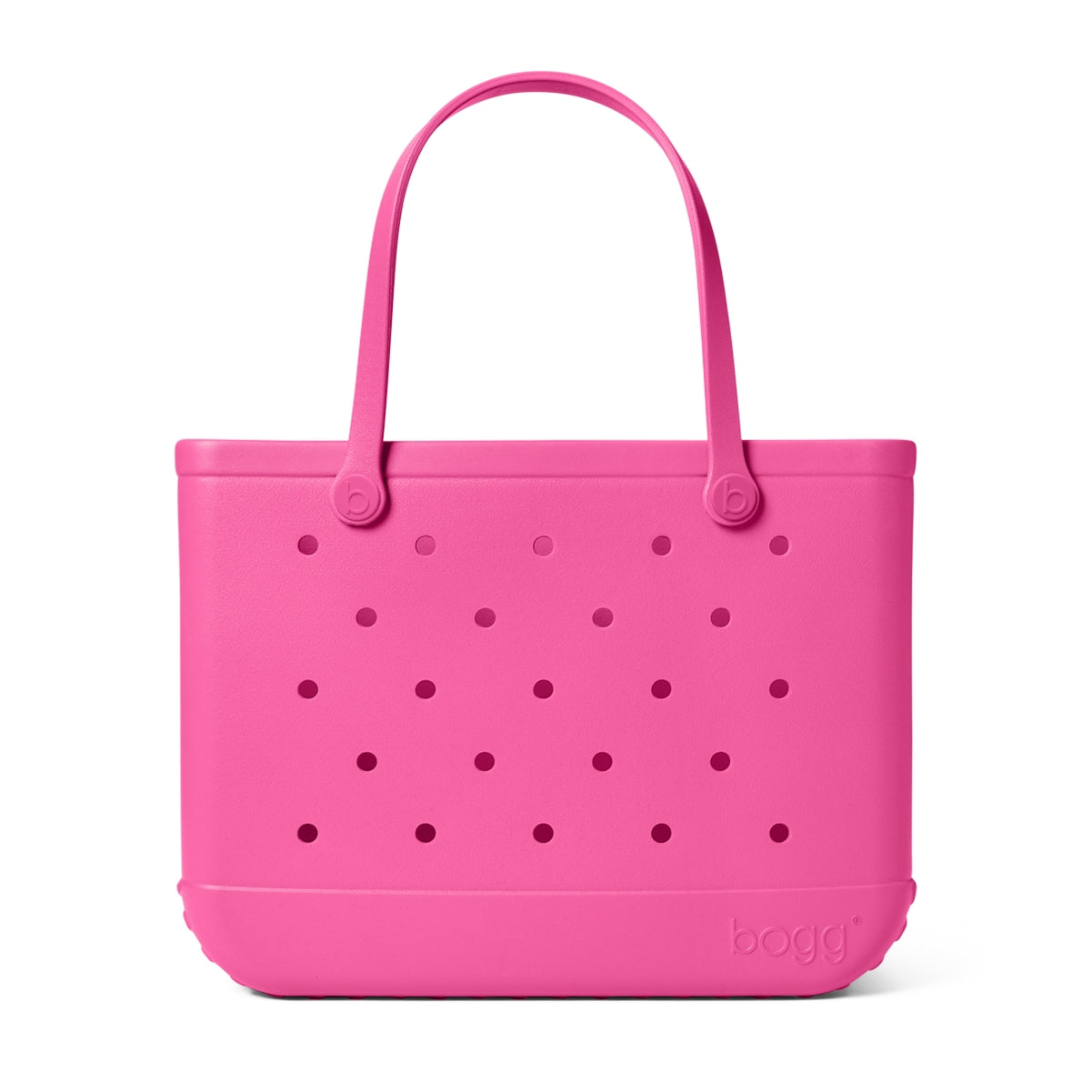 Original Bogg Bag Haute Pink Quick Dry Beach Storage Tote Sandproof Durable with Waterproof Phone Pouch for Beach Vacation Travel Organizer Vacation Essentials for Women