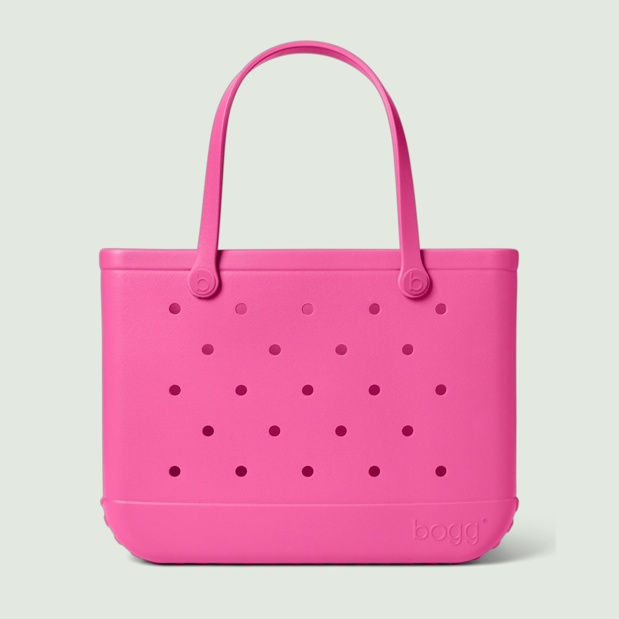 Original Bogg Bag Haute Pink Travel Friendly Beach Organizer Durable Travel Friendly with Non Slip Bottom for Boat Trips Travel Organizer Vacation Essentials for Women