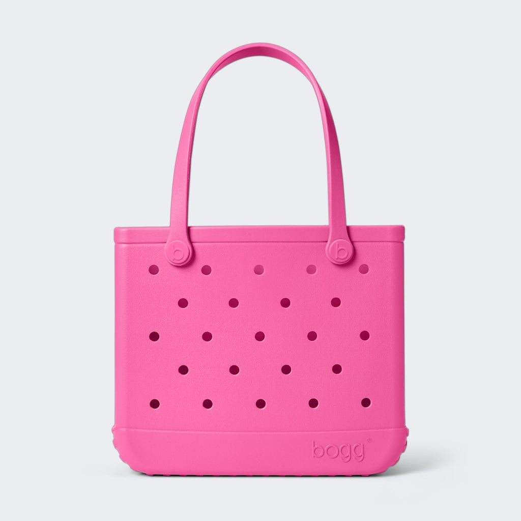 Baby Bogg Bag Haute Pink Tropical Resort Beach Bag Functional Multi Purpose Extra Wide Opening for Pool Activities