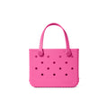 Bitty Bogg Bag Haute Pink Water Sports Travel Tote Tip Resistant Washable with Cosmetic Organizer for Family Beach Days Travel Organizer Vacation Essentials for Women