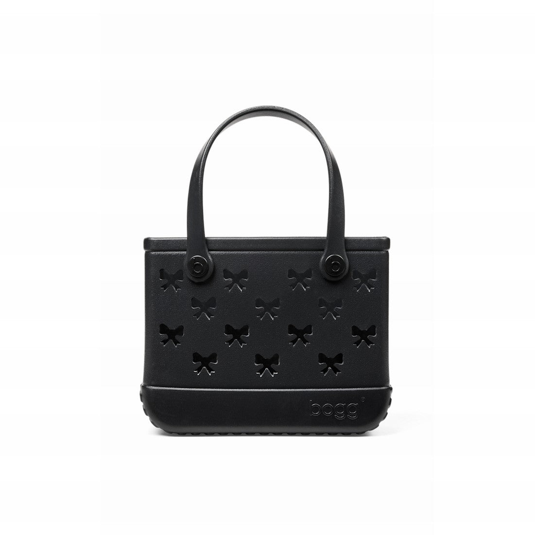 Bitty Bogg Bag Black Bows Outdoor Leisure Organizer Modern Waterproof Open Top Access Access for Women
