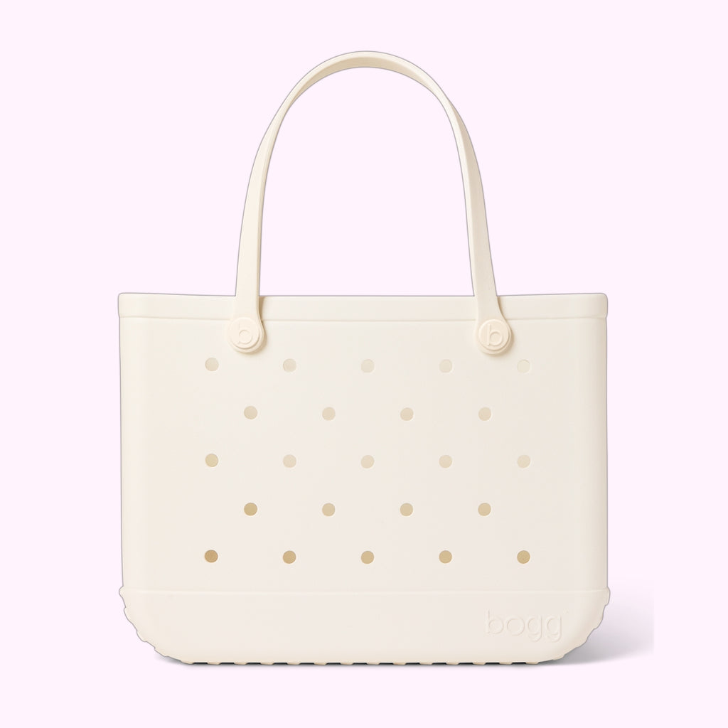 Original Bogg Bag Coconut Summer Holiday Storage Tote Modern Easy Clean Extra Wide Opening for Women