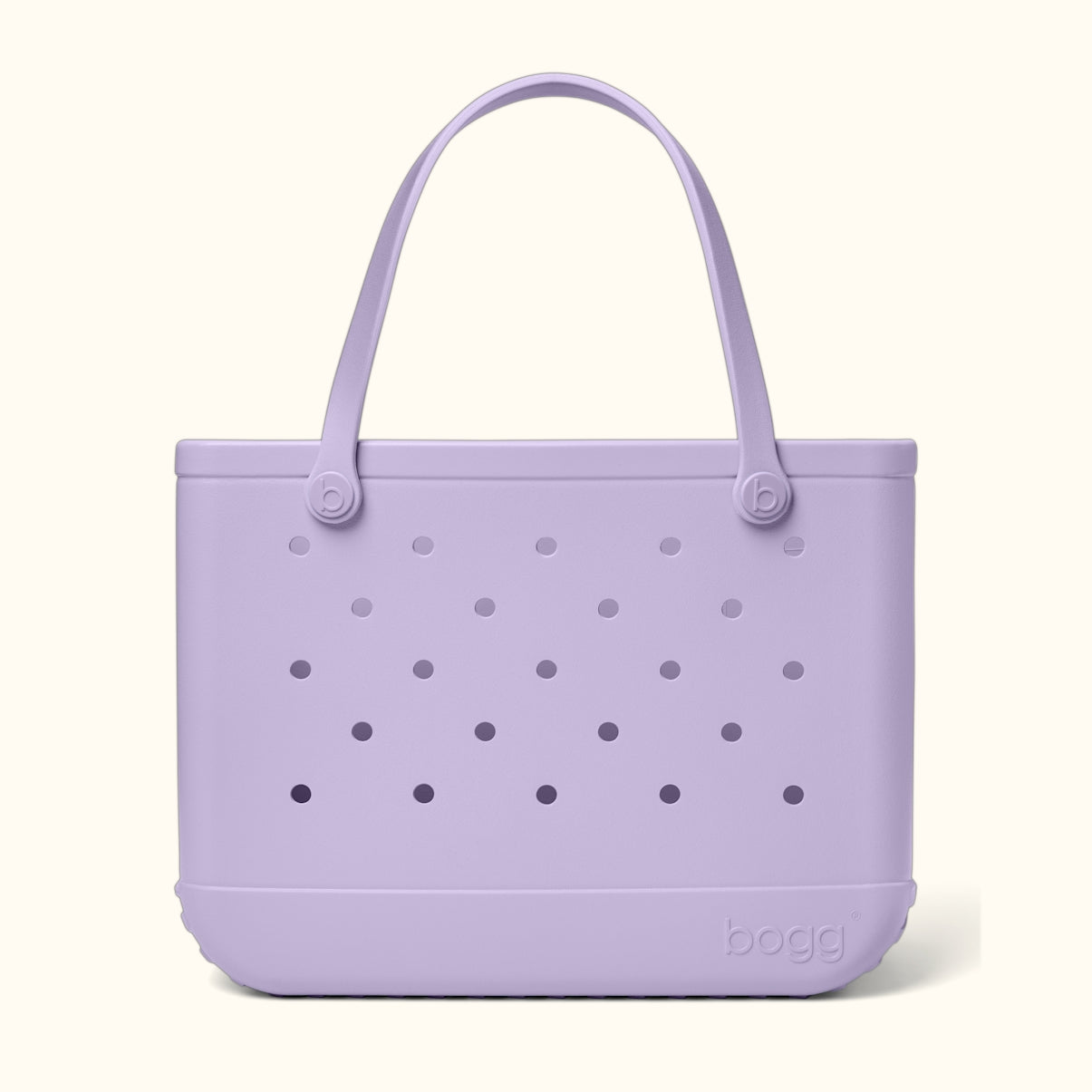 Original Bogg Bag I Lilac You a Lot Water Sports Travel Tote Washable Tip Resistant with Spacious Interior for Camping Trips Travel Organizer Vacation Essentials for Women