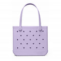 Baby Bogg Bag I Lilac You a Lot Waterproof EVA Beach Tote Bag Tip Resistant Oversized with Waterproof Phone Pouch for Lake Adventures Travel Organizer Vacation Essentials for Women