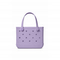 Bitty Bogg Bag I Lilac You a Lot Women's Waterproof Beach Tote Lightweight Lightweight with Adjustable Shoulder Strap for Picnic Days Travel Organizer Vacation Essentials for Women