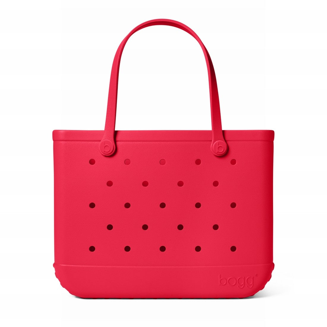 Original Bogg Bag Off to the Races Red Open Top Beach Organizer Washable Travel Friendly with Waterproof Phone Pouch for Yacht Excursions Travel Organizer Vacation Essentials for Women