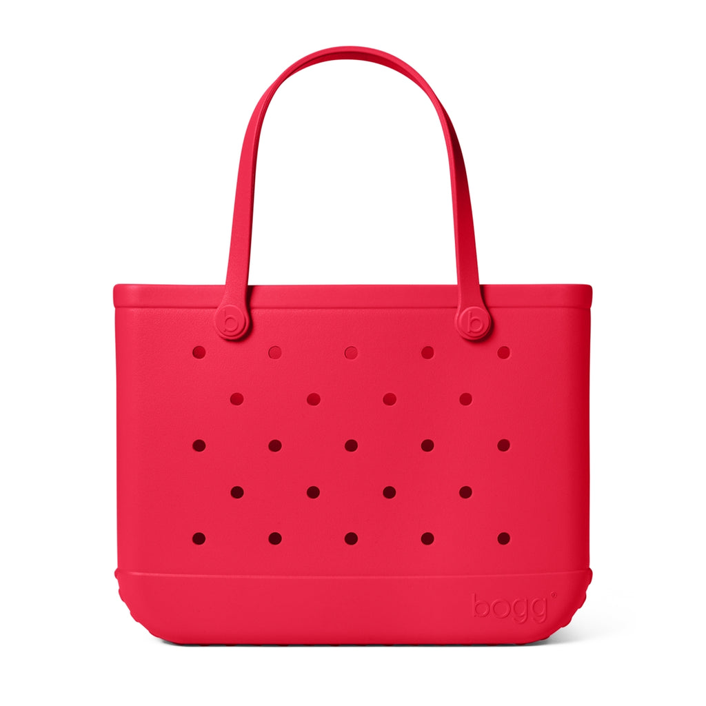 Original Bogg Bag Off to the Races Red Outdoor Journey Tote Heavy Duty Oversized Accessory Organizer Pouch for Family Trips