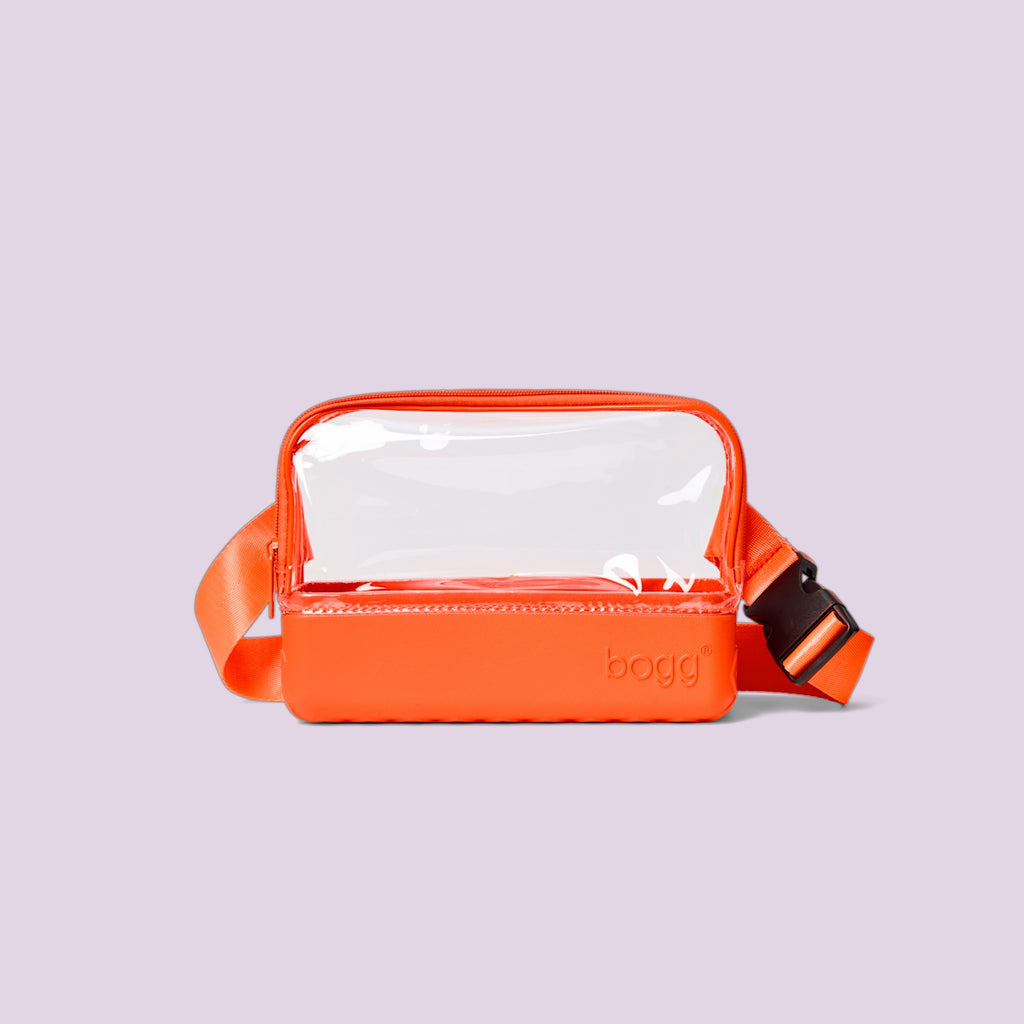 Bogg Stadium Bag Orange You Glad Lake Day Waterproof Tote Functional Large Capacity Reinforced Grip Handles for Outdoor Sports