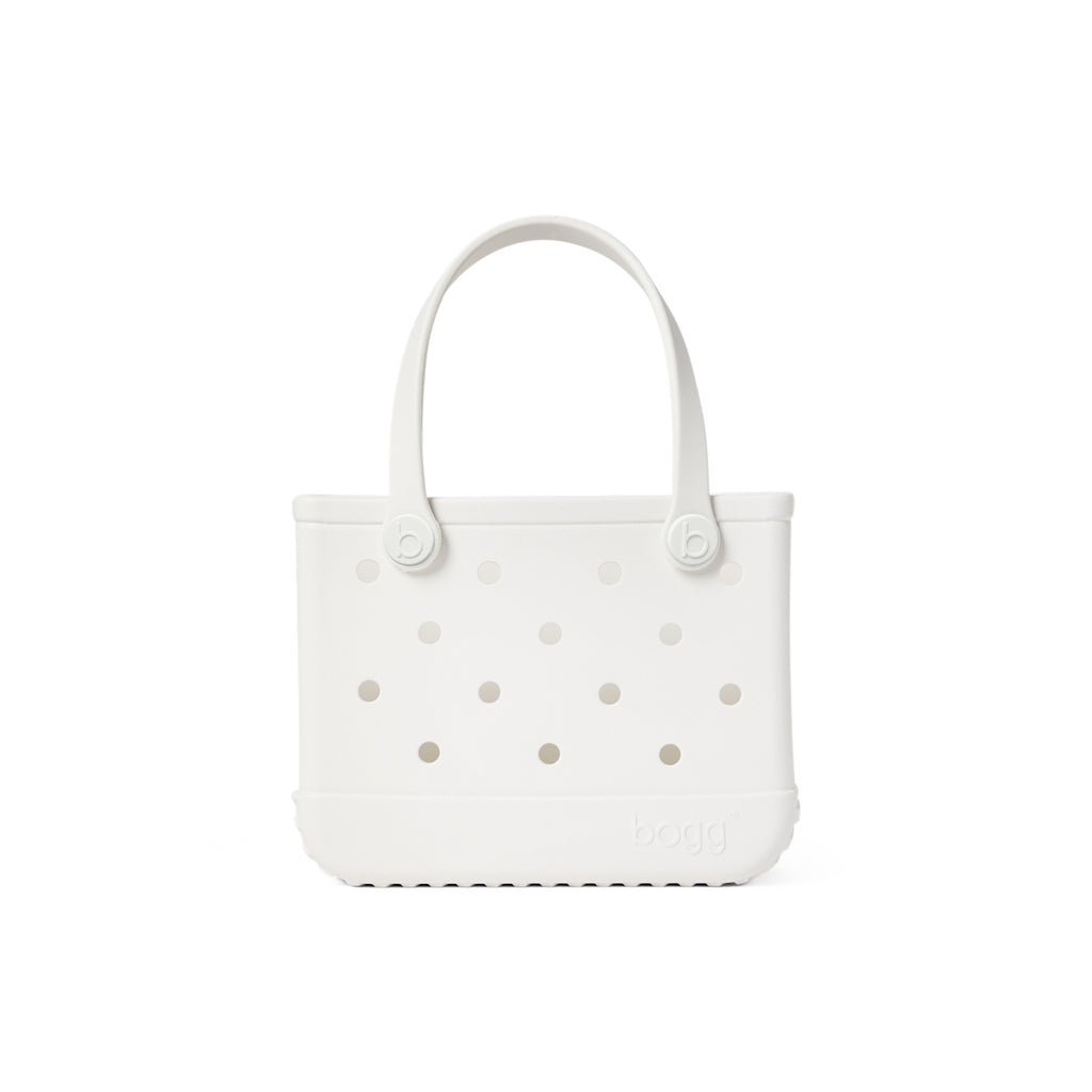 Bitty Bogg Bag For Shore White Oversized Beach Travel Tote Tip Resistant Waterproof with Extra Storage Compartments for Yacht Excursions Travel Organizer Vacation Essentials for Women