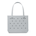 Baby Bogg Bag Shades of Gray Lightweight Waterproof Carryall Lightweight Lightweight with Non Slip Bottom for Family Beach Days Travel Organizer Vacation Essentials for Women