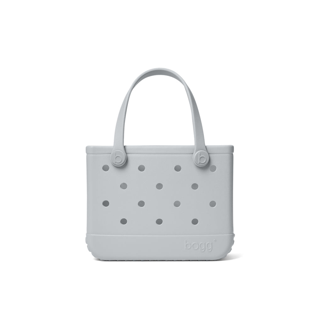 Bitty Bogg Bag Shades of Gray Tropical Resort Beach Bag Premium Tip Resistant Easy Maintenance Surface for Weekend Travel
