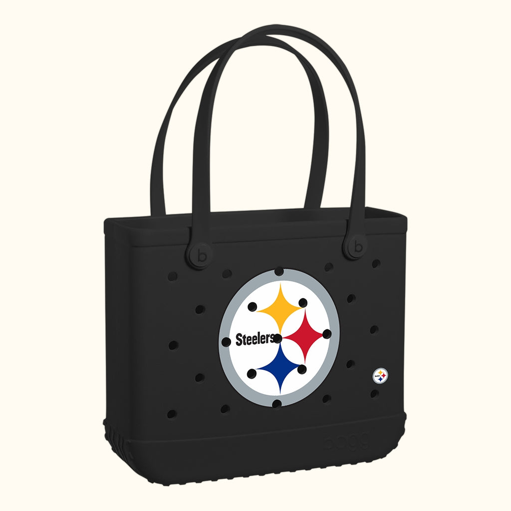 Baby Bogg Bag Pittsburgh Steelers Sunny Getaway Carryall Heavy Duty Easy Clean Easy Maintenance Surface for Beach Holidays
