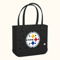 Baby Bogg Bag Pittsburgh Steelers Sunny Getaway Carryall Heavy Duty Easy Clean Easy Maintenance Surface for Beach Holidays