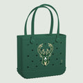 Baby Bogg Bag Milwaukee Bucks Weekend Getaway Beach Bag Oversized Large Capacity with Makeup Bag for Yacht Excursions Travel Organizer Vacation Essentials for Women