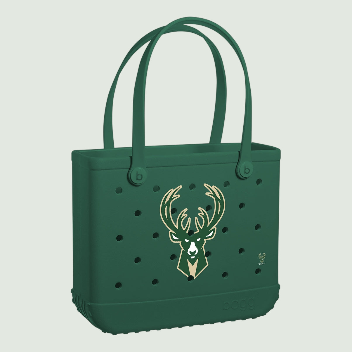Baby Bogg Bag Milwaukee Bucks Weekend Getaway Beach Bag Oversized Large Capacity with Makeup Bag for Yacht Excursions Travel Organizer Vacation Essentials for Women