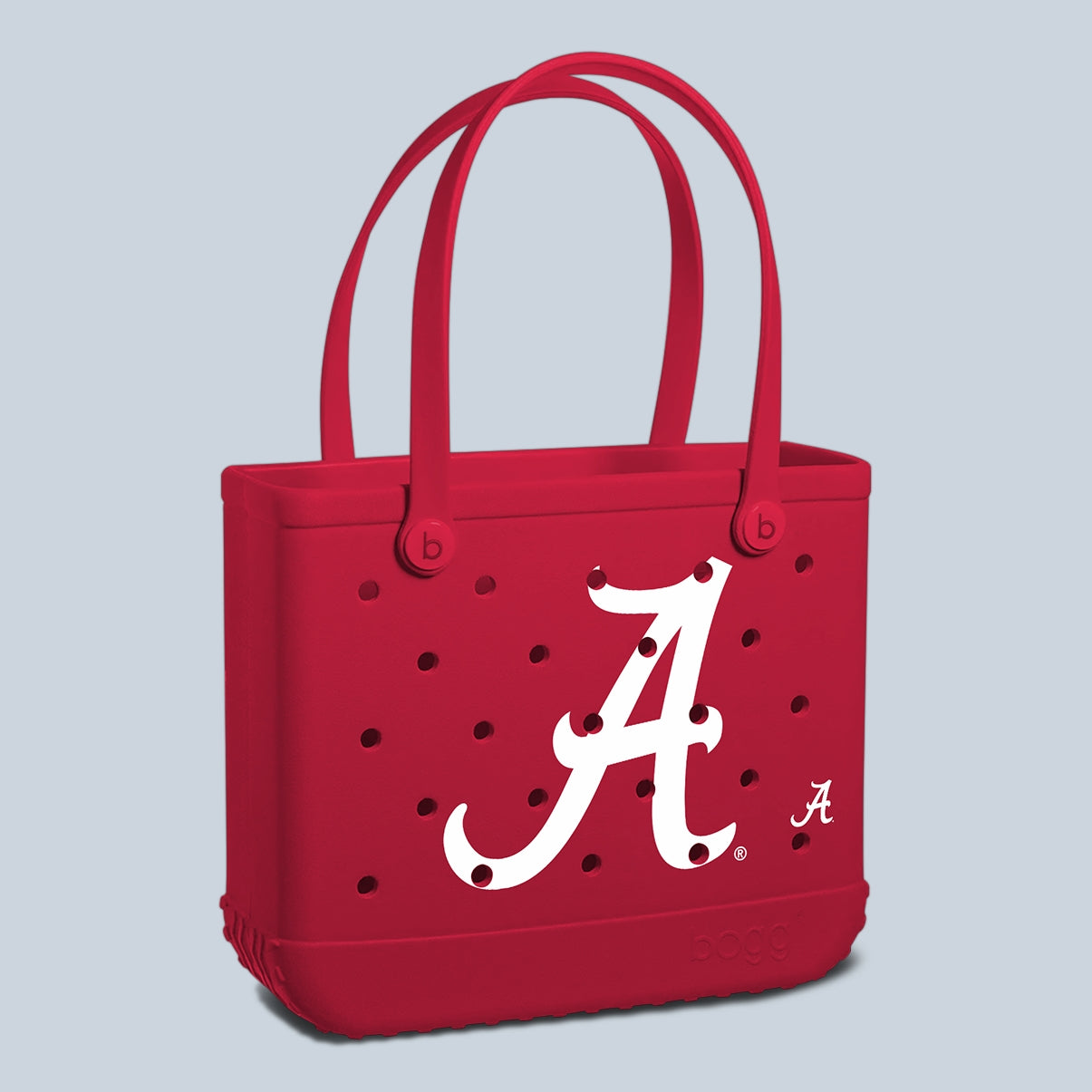 Baby Bogg Bag Alabama Crimson Tide Easy Clean Rubber Tote Washable Sandproof with Cosmetic Organizer for Weekend Getaways Travel Organizer Vacation Essentials for Women