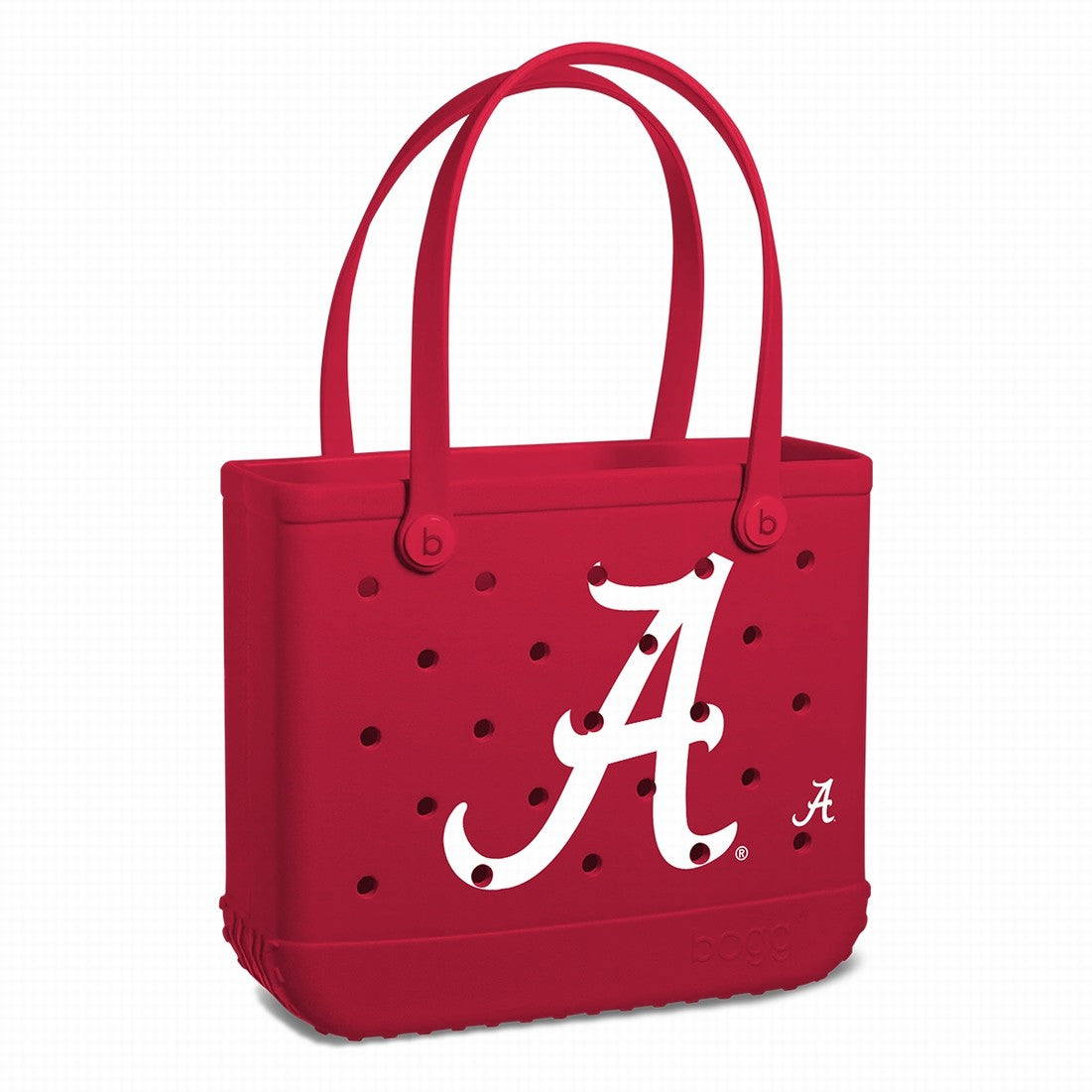 Baby Bogg Bag Alabama Crimson Tide Easy Clean Rubber Tote Travel Friendly Lightweight with Easy Clean Surface for Resort Holidays Travel Organizer Vacation Essentials for Women