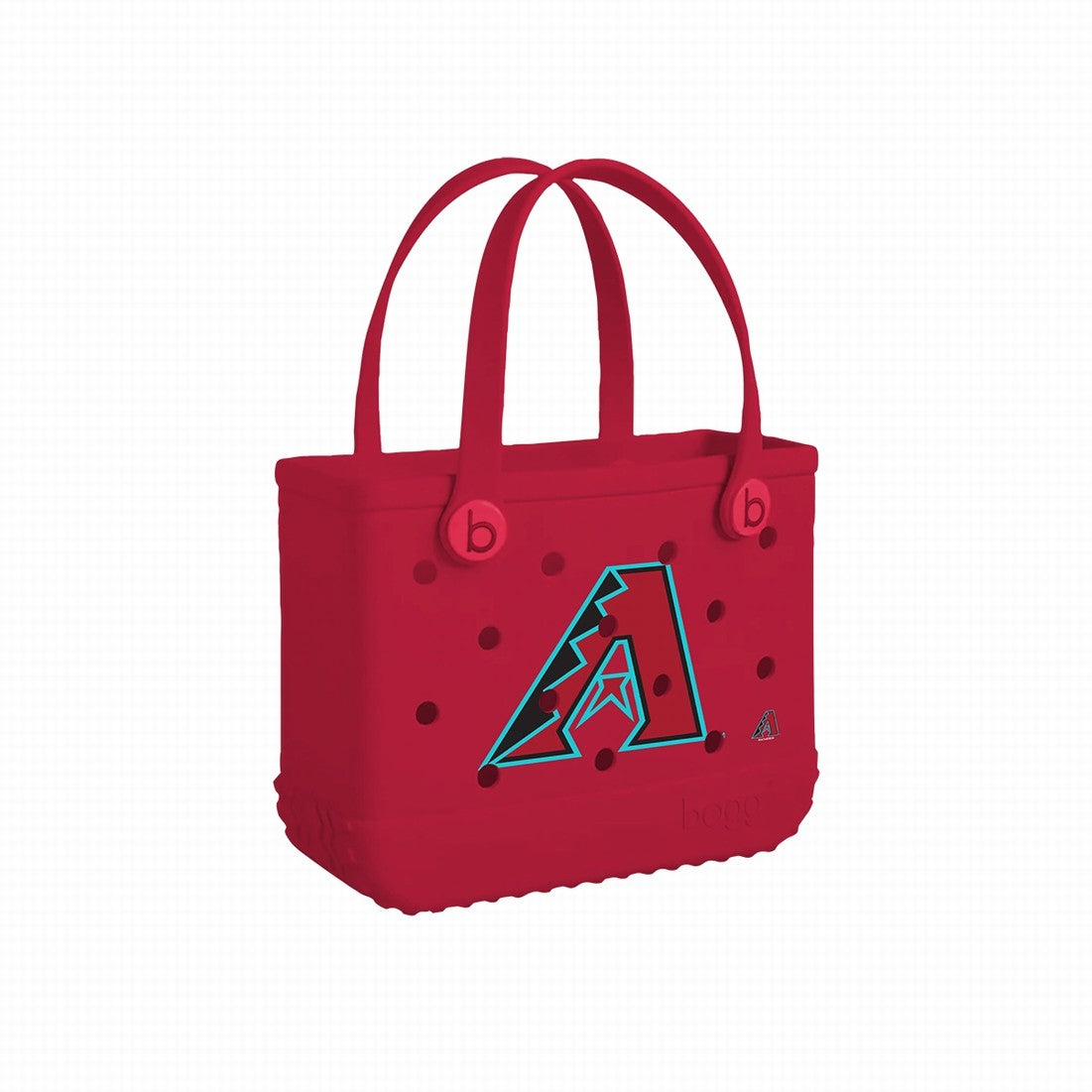Bitty Bogg Bag Arizona Diamondbacks Easy Clean Rubber Tote Sandproof Sandproof with Extra Storage Compartments for Water Sports Travel Organizer Vacation Essentials for Women