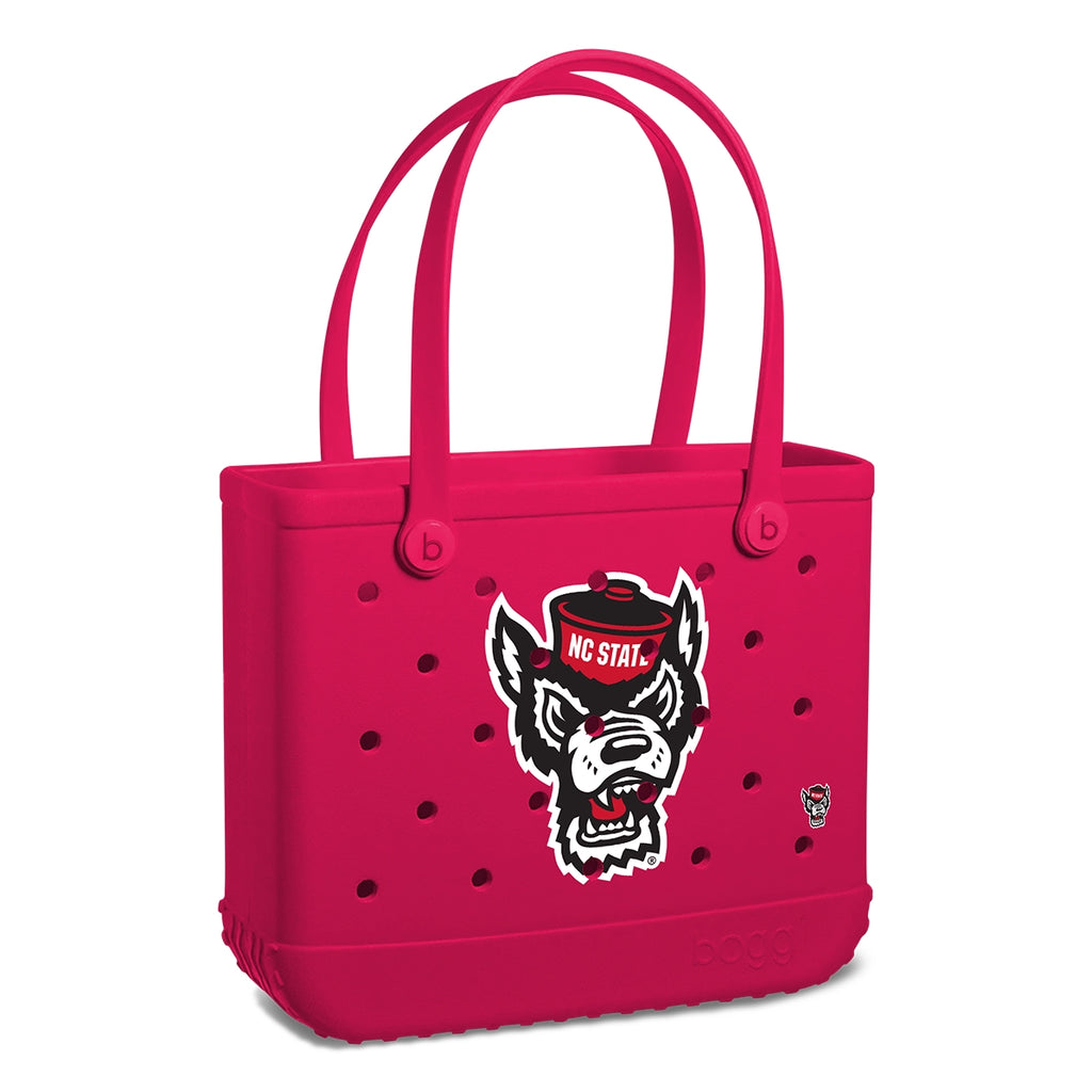 Baby Bogg Bag NC State Wolfpack Sand Resistant Beach Storage Bag Oversized Washable with Cosmetic Organizer for Family Beach Days Travel Organizer Vacation Essentials for Women