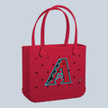 Baby Bogg Bag Arizona Diamondbacks Beach Vacation Carryall Modern Large Capacity Bonus Cosmetic Bag Included for Cruise Travel