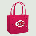 Baby Bogg Bag Cincinnati Reds Heavy Duty Rubber Beach Bag Large Capacity Waterproof with Waterproof Phone Pouch for Outdoor Adventures Travel Organizer Vacation Essentials for Women