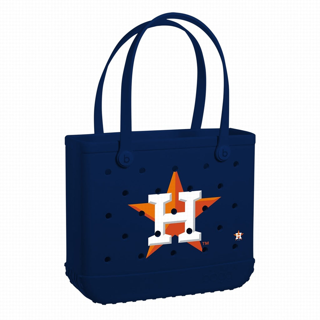 Baby Bogg Bag Houston Astros Waterproof EVA Beach Tote Bag Waterproof Travel Friendly with Non Slip Bottom for Yacht Excursions Travel Organizer Vacation Essentials for Women