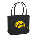 Baby Bogg Bag Iowa Hawkeyes Weekend Getaway Beach Bag Lightweight Washable with Cosmetic Organizer for Family Beach Days Travel Organizer Vacation Essentials for Women