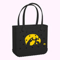Baby Bogg Bag Iowa Hawkeyes Large Capacity Beach Carryall Sandproof Lightweight with Extra Storage Compartments for Weekend Getaways Travel Organizer Vacation Essentials for Women
