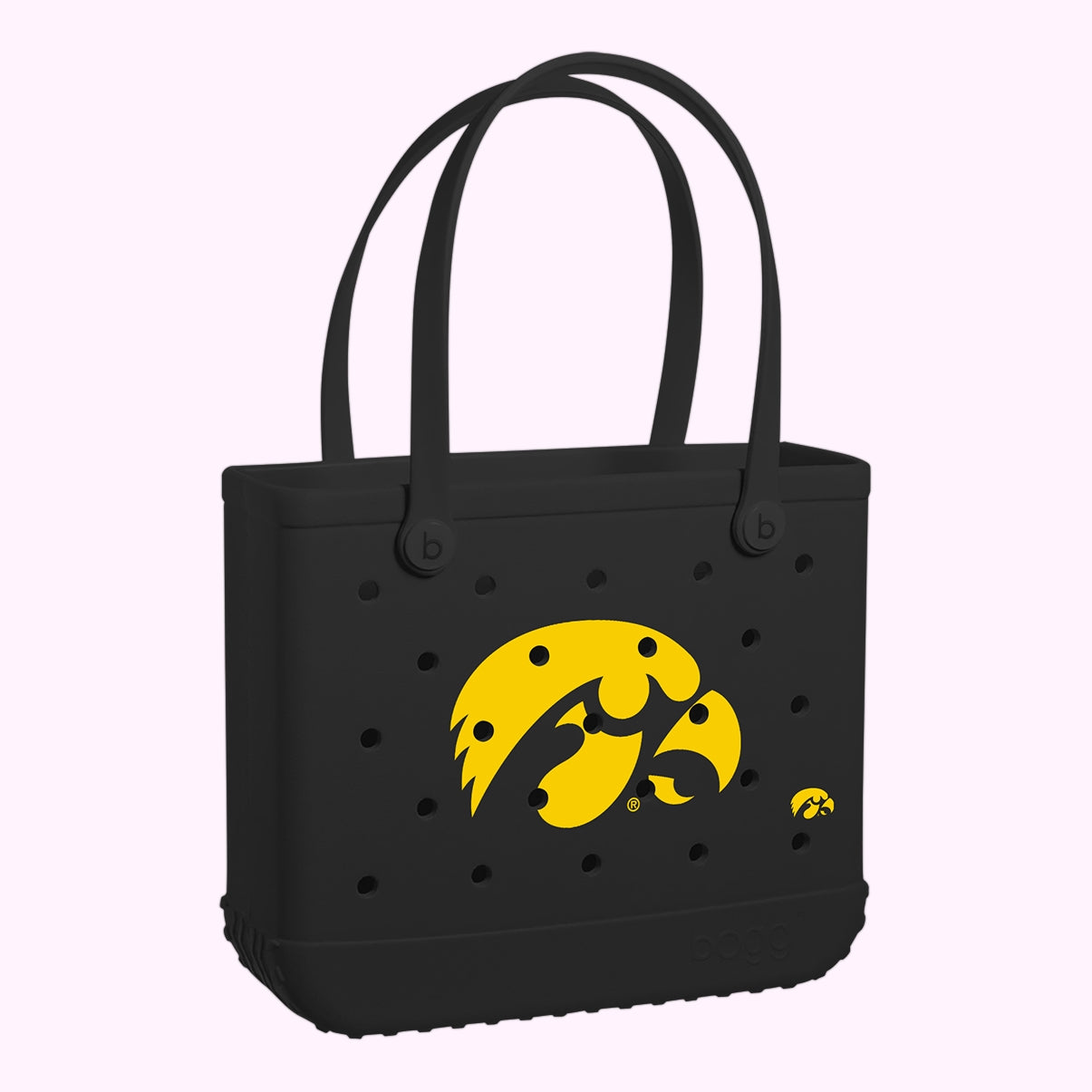 Baby Bogg Bag Iowa Hawkeyes Large Capacity Beach Carryall Sandproof Lightweight with Extra Storage Compartments for Weekend Getaways Travel Organizer Vacation Essentials for Women