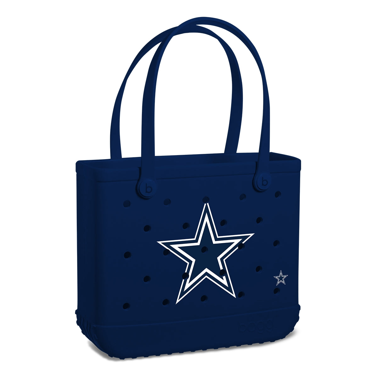 Baby Bogg Bag Dallas Cowboys Family Beach Day Carryall Washable Oversized with Spacious Interior for Water Sports Travel Organizer Vacation Essentials for Women