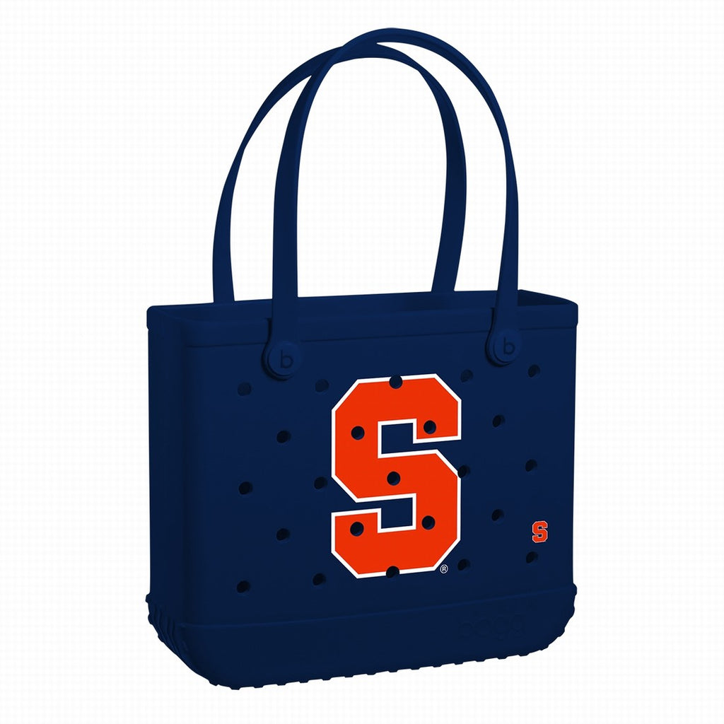 Baby Bogg Bag Syracuse Orange Waterproof EVA Beach Tote Bag Washable Sandproof with Makeup Bag for Summer Travel Travel Organizer Vacation Essentials for Women