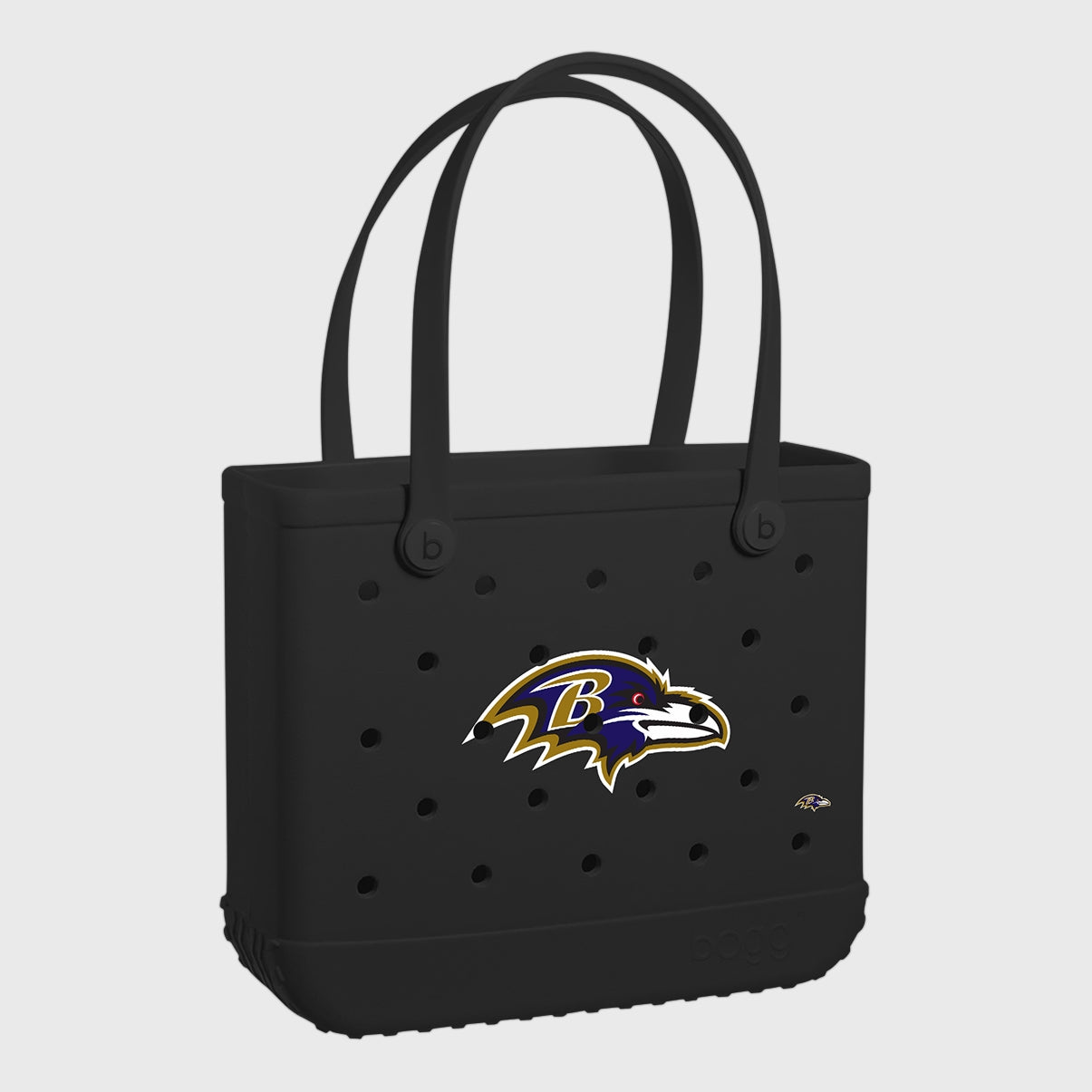 Baby Bogg Bag Baltimore Ravens Easy Clean Rubber Tote Oversized Easy Clean with Extra Storage Compartments for Beach Vacation Travel Organizer Vacation Essentials for Women