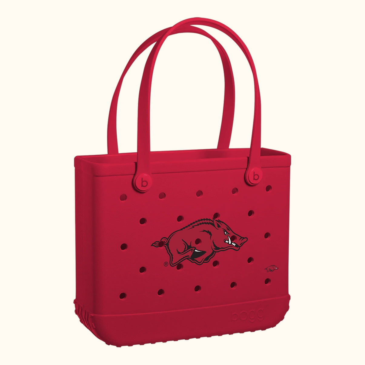 Baby Bogg Bag Arkansas Razorbacks Women's Waterproof Beach Tote Sandproof Lightweight with Extra Storage Compartments for Camping Trips Travel Organizer Vacation Essentials for Women