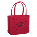 Baby Bogg Bag Arkansas Razorbacks Quick Dry Beach Storage Tote Sandproof Easy Clean with Makeup Bag for Outdoor Adventures Travel Organizer Vacation Essentials for Women
