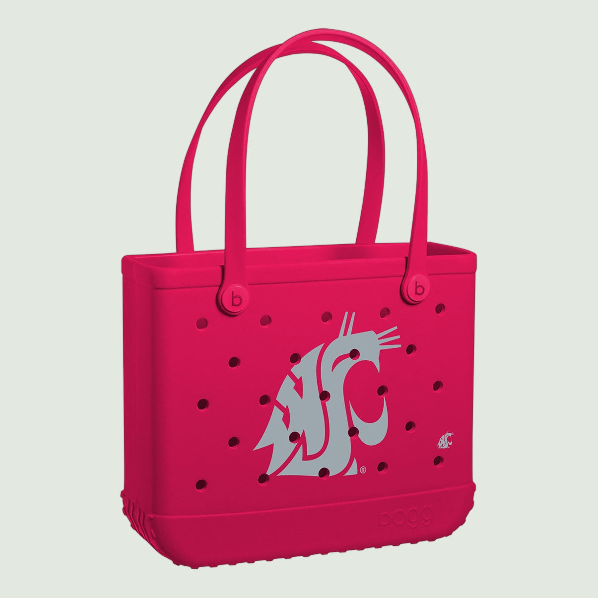 Baby Bogg Bag Washington State Cougars Family Beach Day Carryall Washable Oversized with Spacious Interior for Water Sports Travel Organizer Vacation Essentials for Women