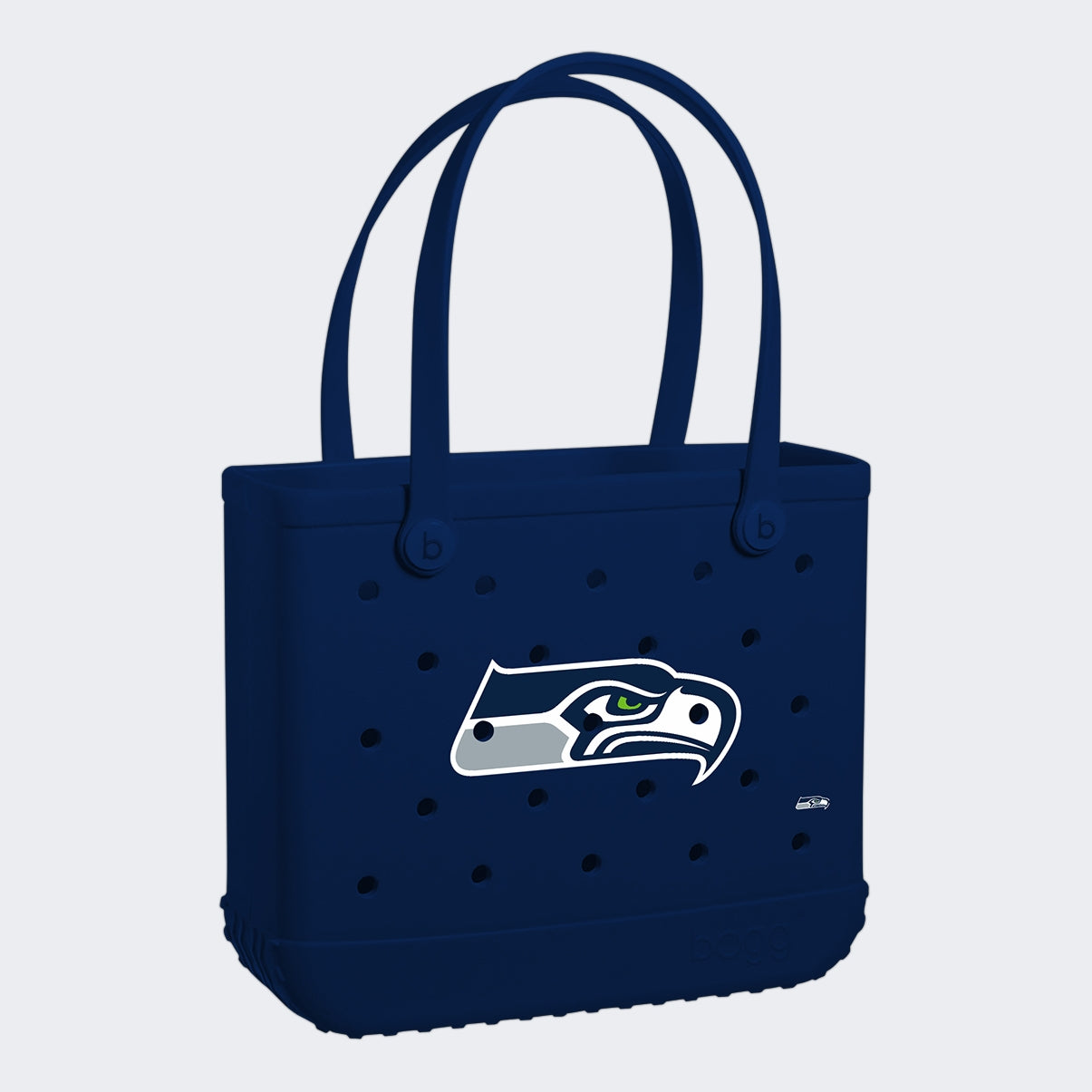 Baby Bogg Bag Seattle Seahawks Beach Picnic Storage Bag Functional Oversized Reinforced Grip Handles for Women