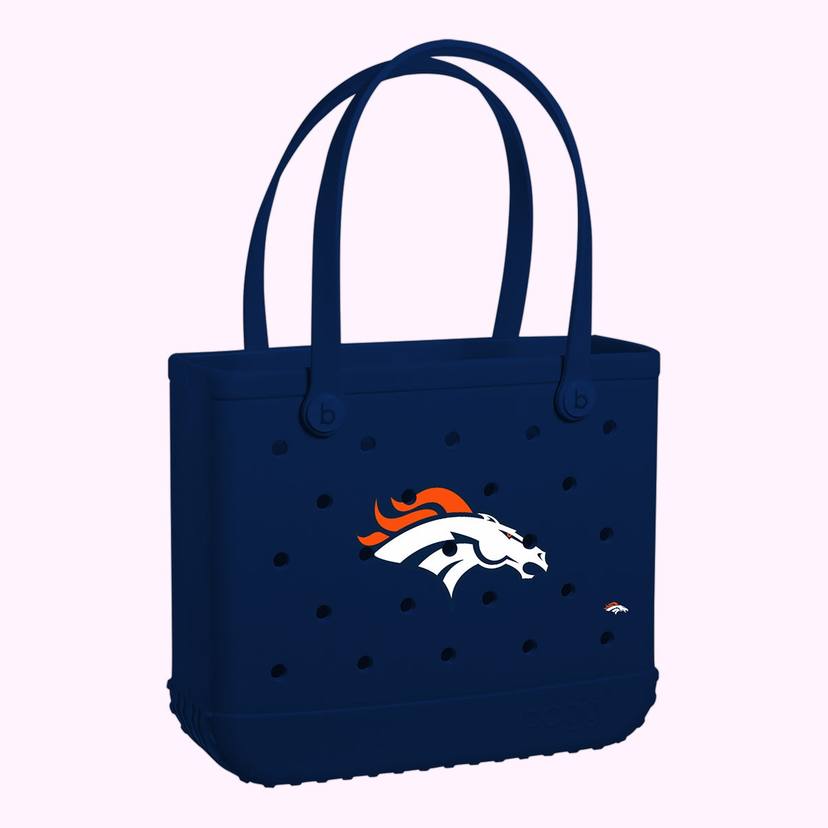 Baby Bogg Bag Denver Broncos Heavy Duty Rubber Beach Bag Large Capacity Waterproof with Waterproof Phone Pouch for Outdoor Adventures Travel Organizer Vacation Essentials for Women