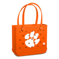 Baby Bogg Bag Clemson Tigers Pool Party Storage Bag Functional Tip Resistant Bonus Cosmetic Bag Included for Pool Activities