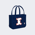 Bitty Bogg Bag Illinois Fighting Illini Outdoor Leisure Organizer Modern Tip Resistant Accessory Organizer Pouch for Weekend Travel
