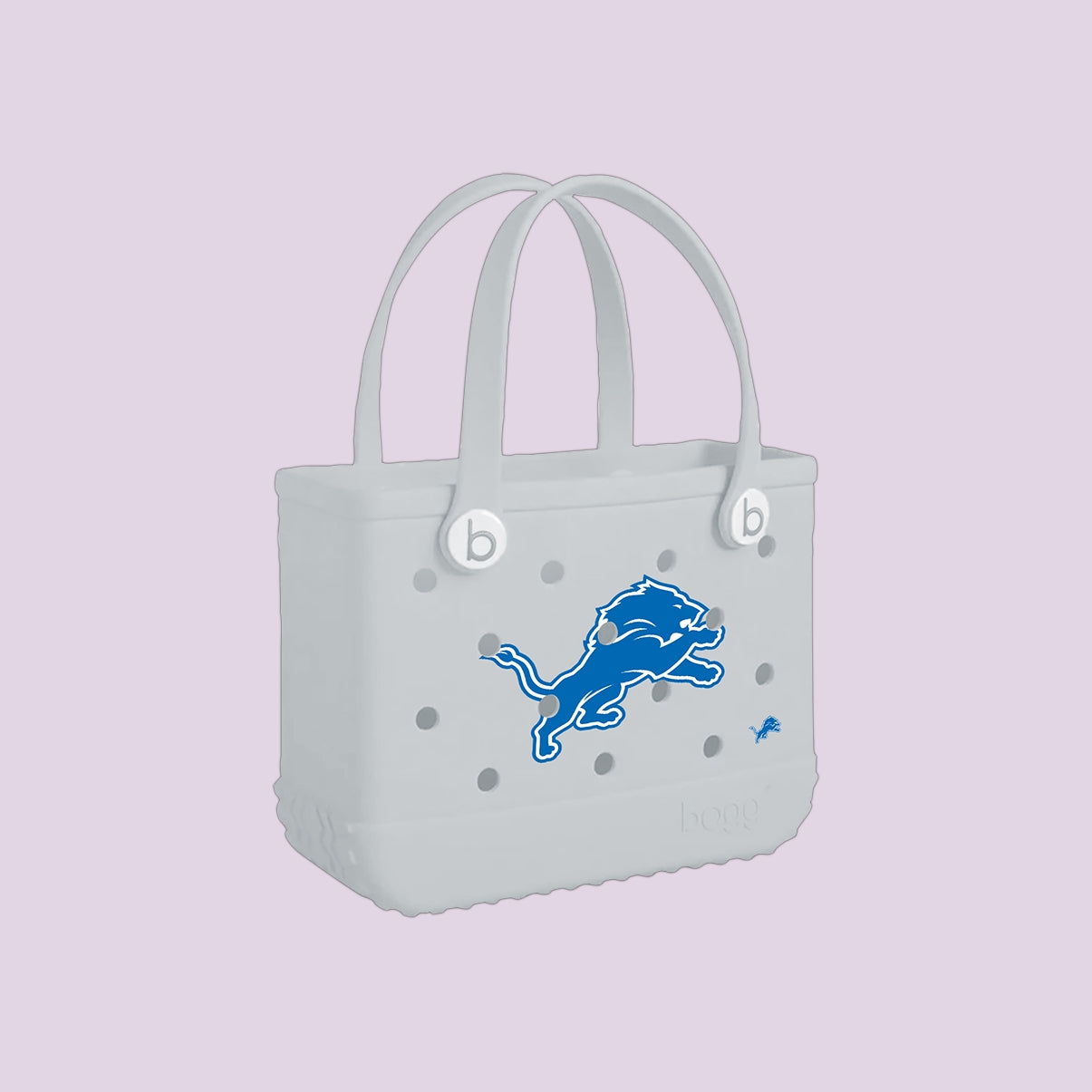 Bitty Bogg Bag Detroit Lions Summer Beach Accessories Bag Large Capacity Large Capacity with Non Slip Bottom for Summer Travel Travel Organizer Vacation Essentials for Women
