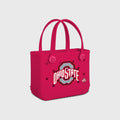 Bitty Bogg Bag Ohio State Buckeyes Outdoor Journey Tote Lightweight Waterproof Extra Wide Opening for Summer Adventures