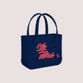 Bitty Bogg Bag Ole Miss Rebels Holiday Cruise Tote Heavy Duty Tip Resistant Bonus Cosmetic Bag Included for Outdoor Sports